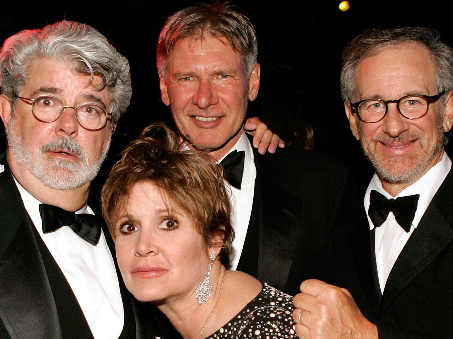 Carrie Fisher George Lucas Harrison Ford