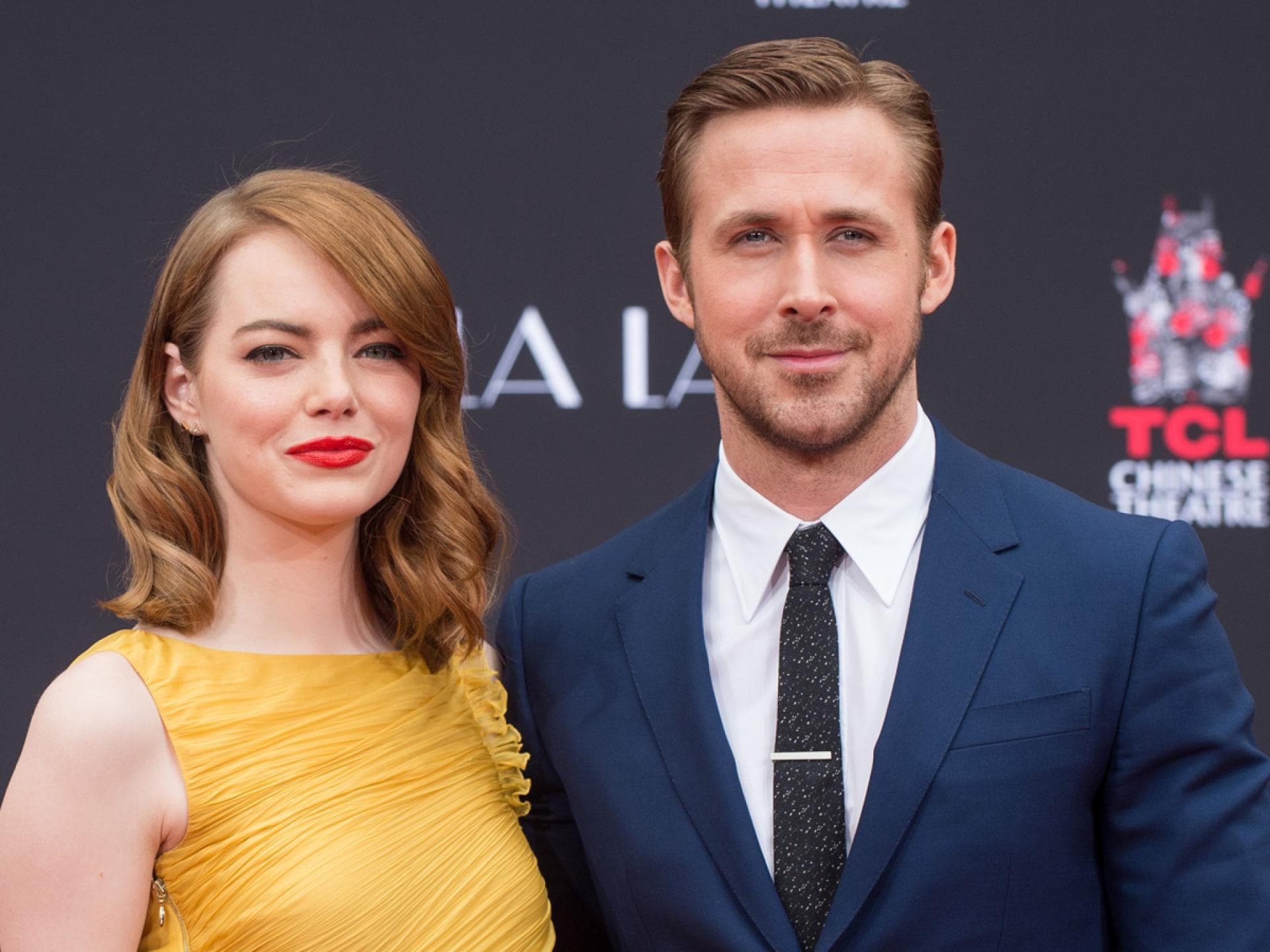 Golden Globes 2017 Emma Stone Ryan Gosling La La Land Golden Globes 2017 Emma Stone Ryan Gosling La La Land