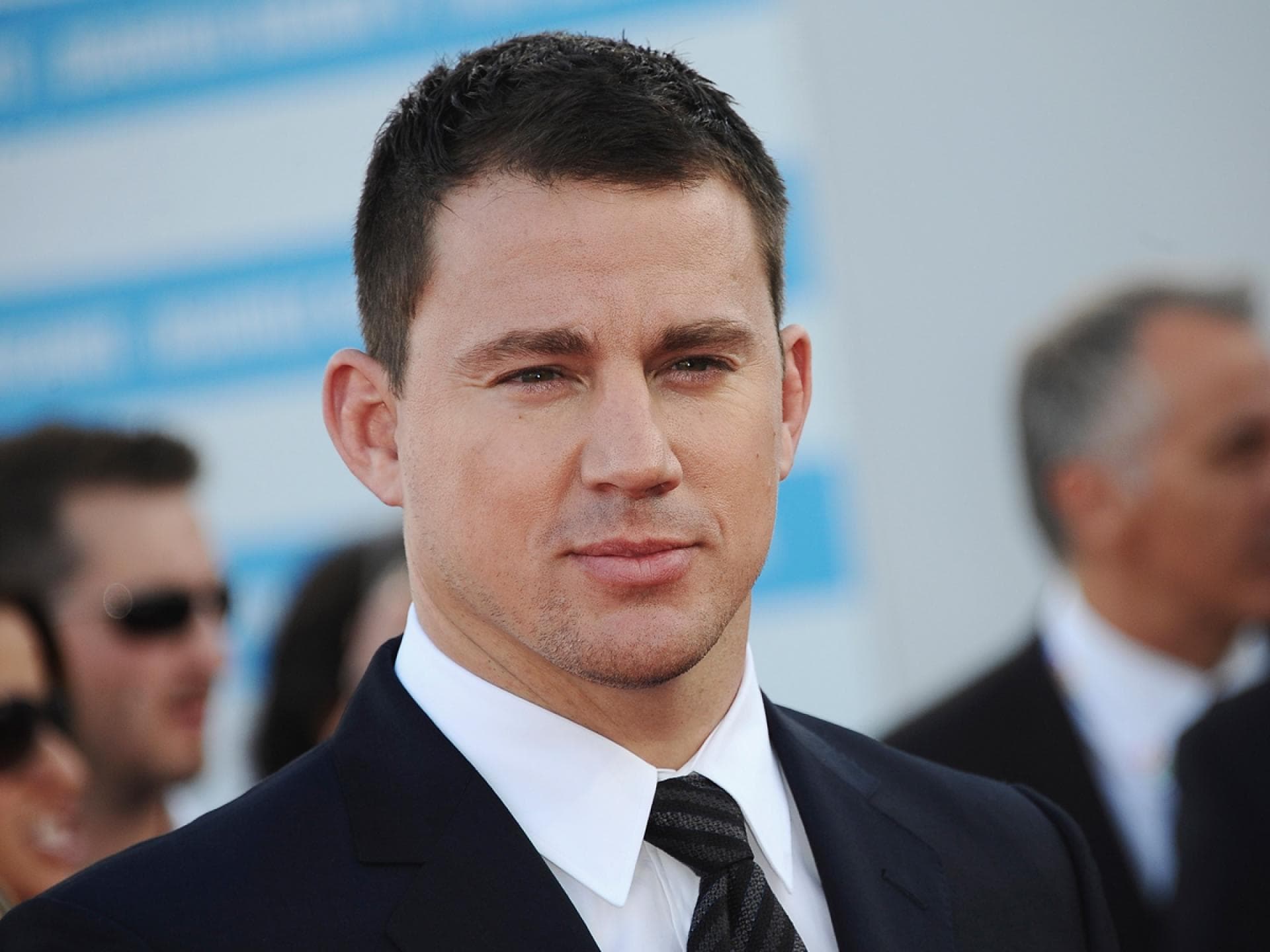 Channing Tatum lernt Klavier spielen channing tatum piano Getty