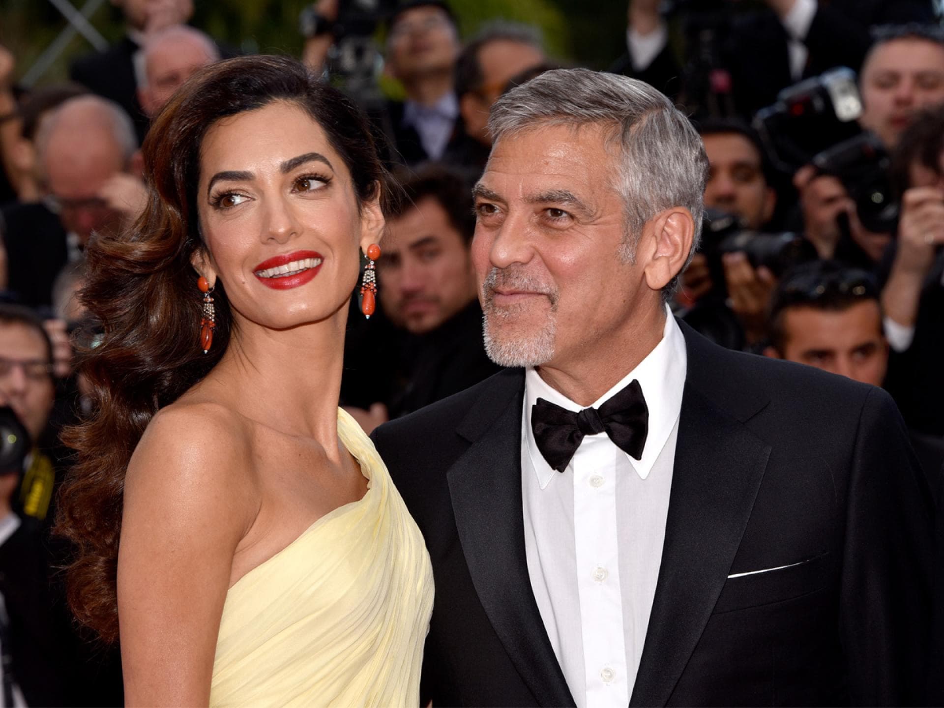 George Clooney Amal Alamuddin erwarten Nachwuchs George Clooney Amal Alamuddin erwarten Nachwuchs