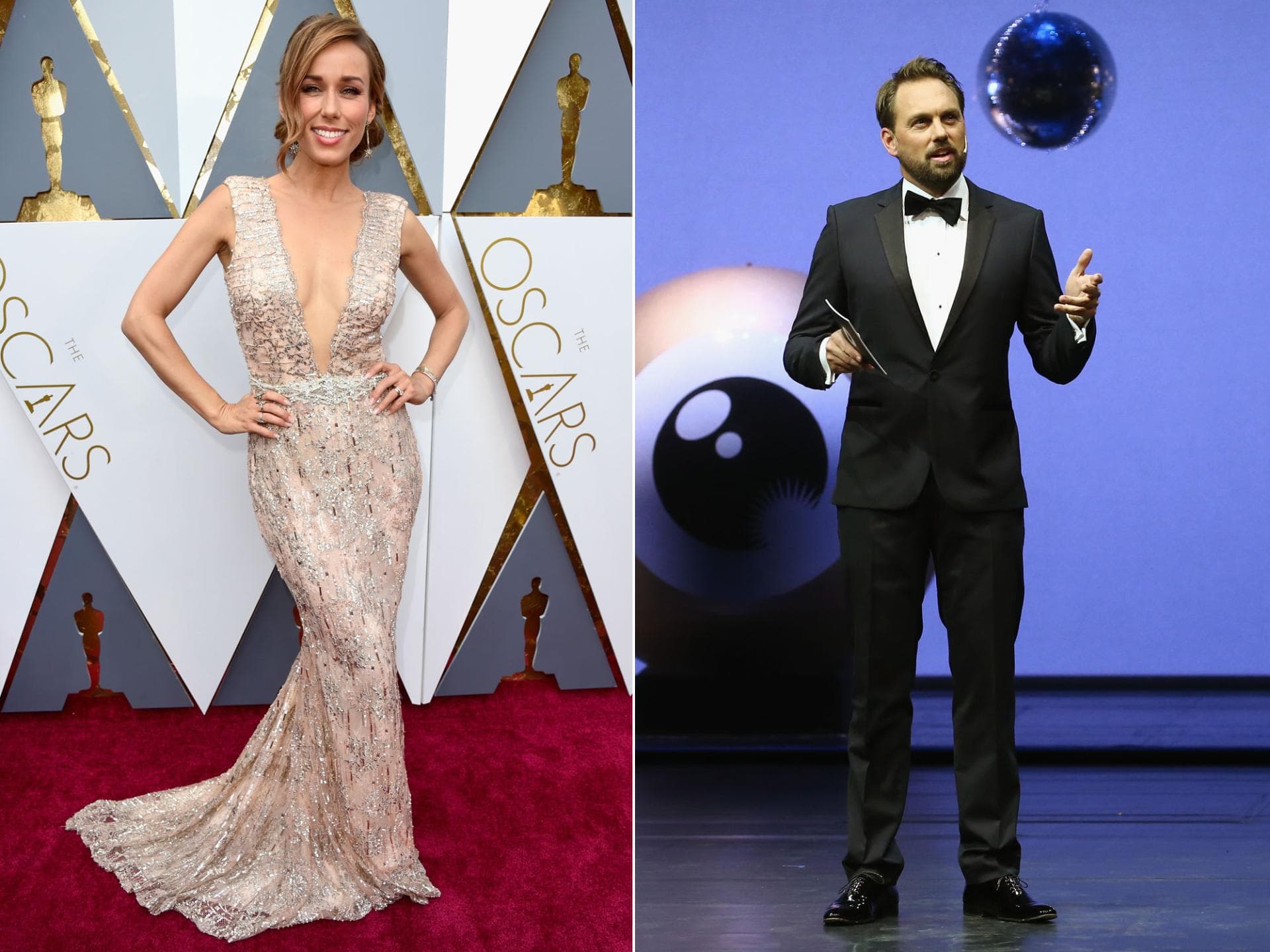 Annemarie-Carpendale-Steven-Gätjen-Oscars-2017 Annemarie-Carpendale-Steven-Gätjen-Oscars-2017
