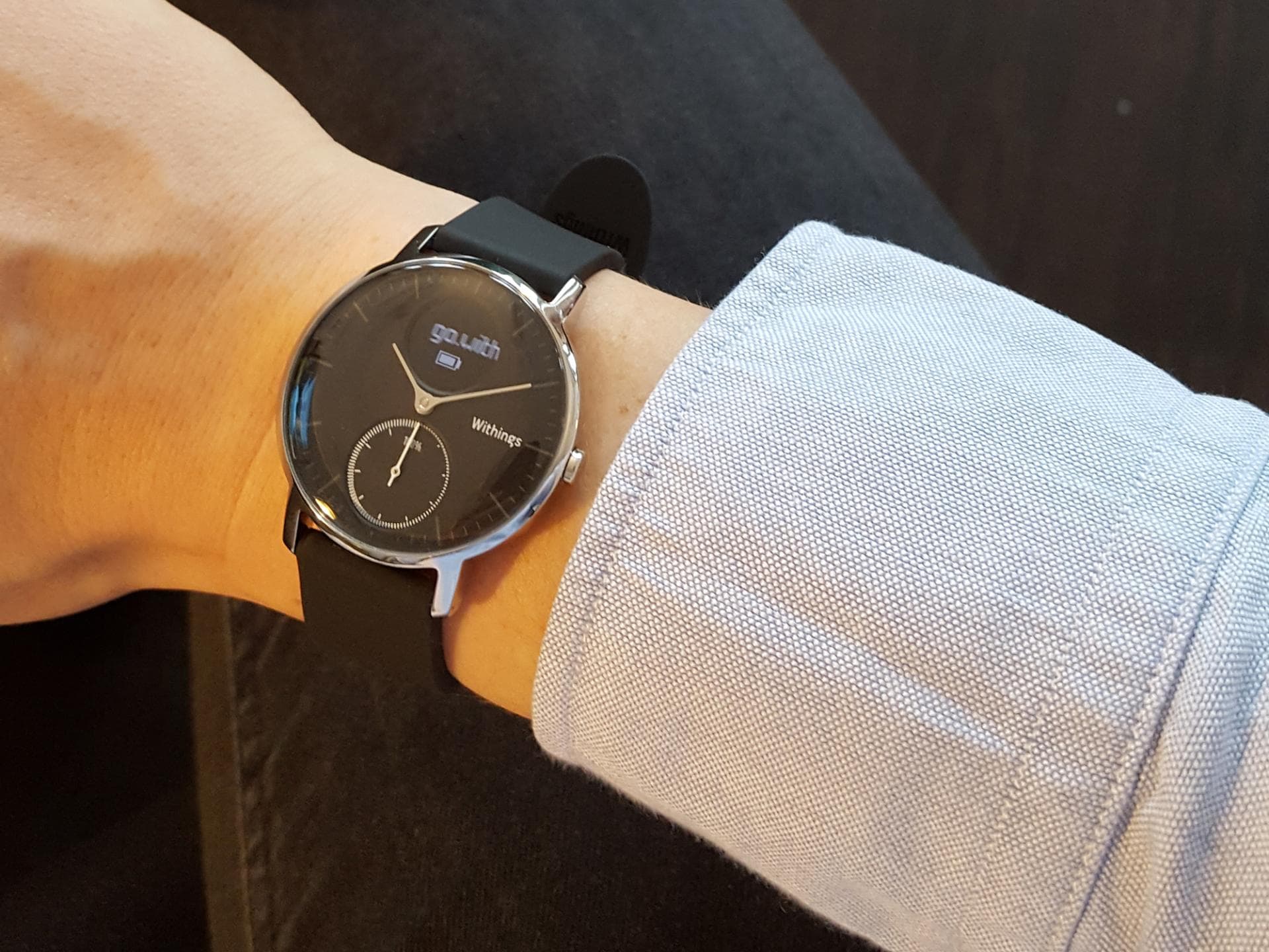 Withings-Sportuhr-Testen