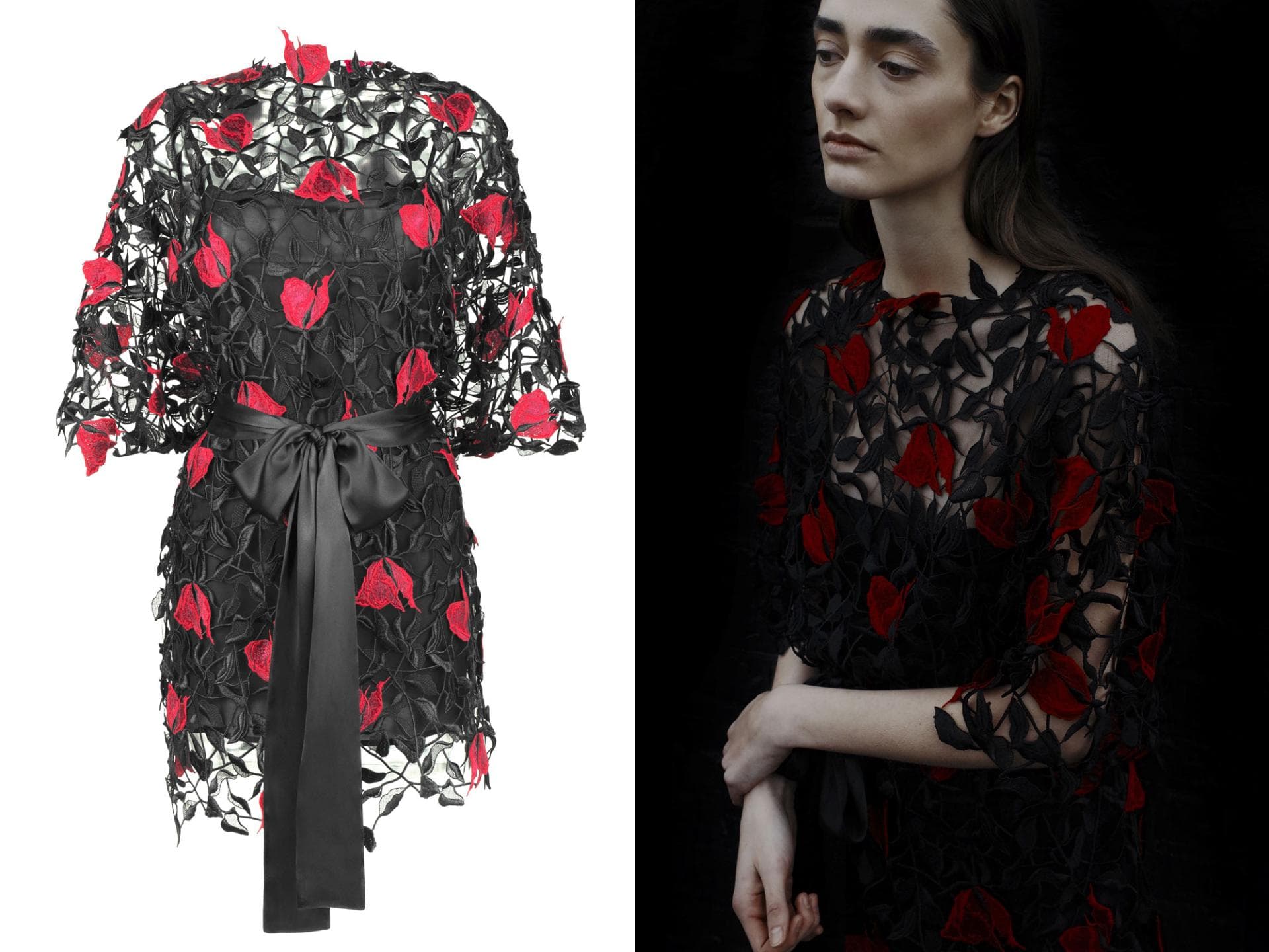 Spitzenkleid-Beauty-and-the-Beast-Collection-Christopher-Kane