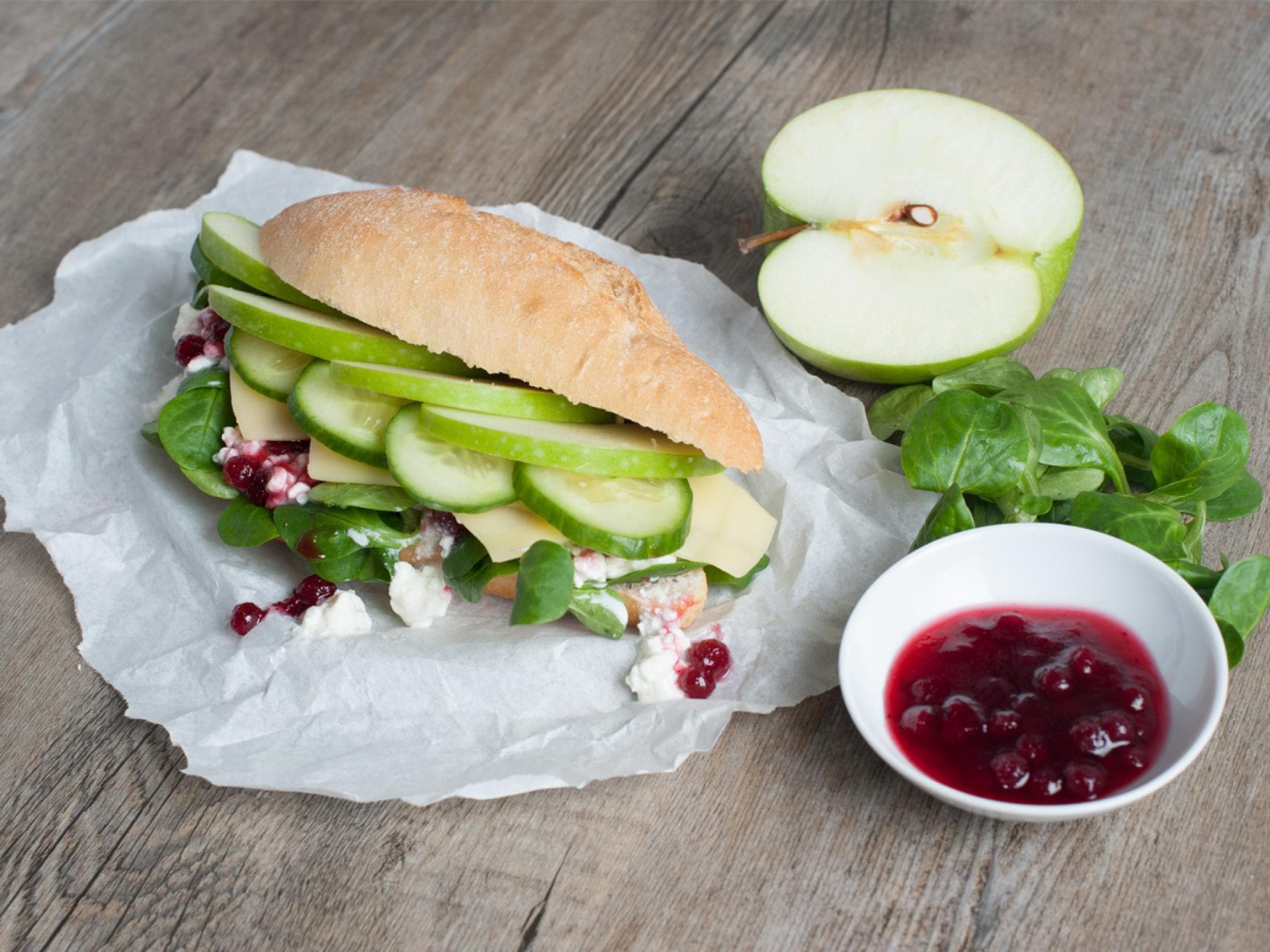 Käse Apfel Baguette Sandwich Rezepte