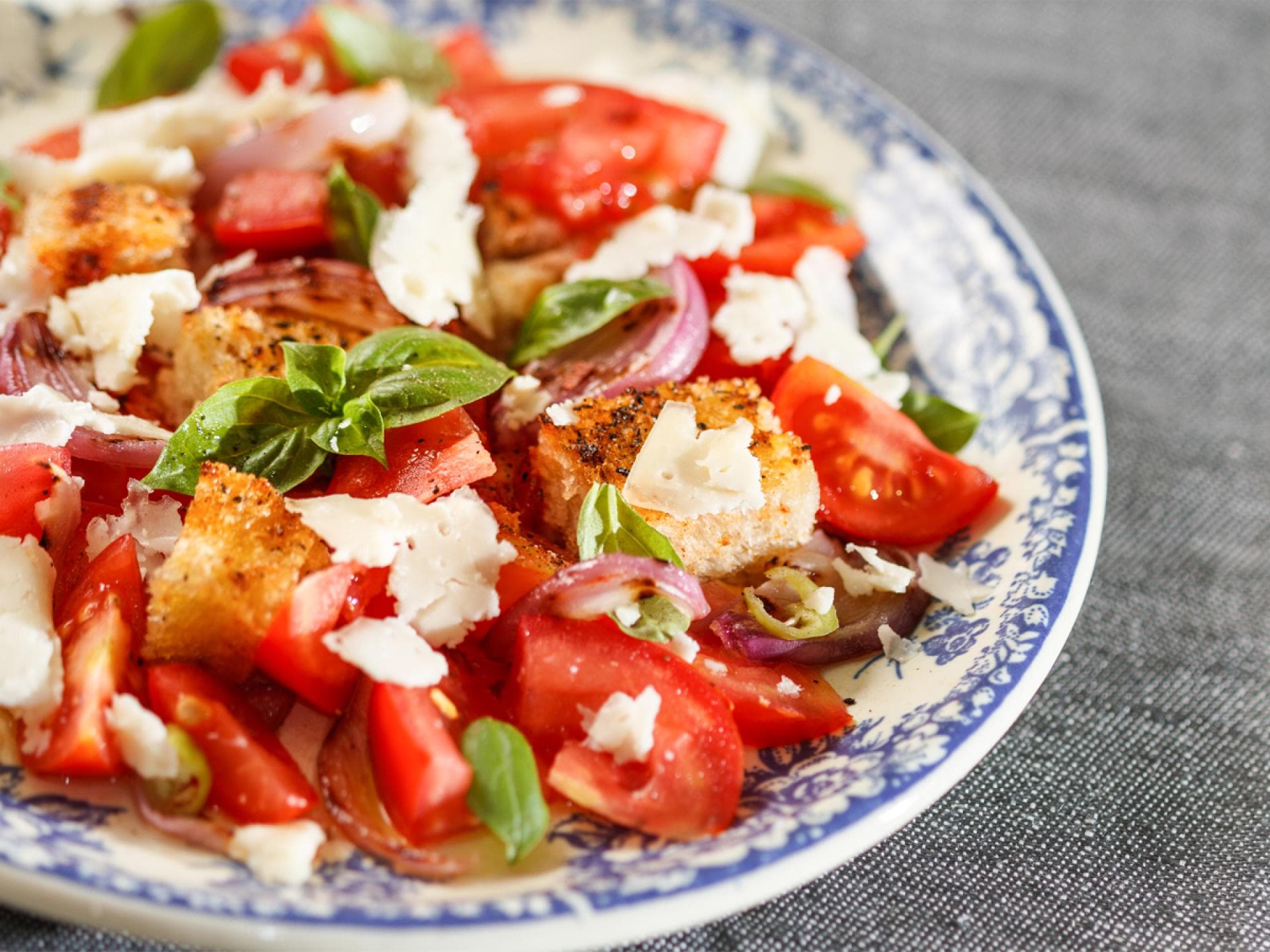 Brotsalat Panzanella