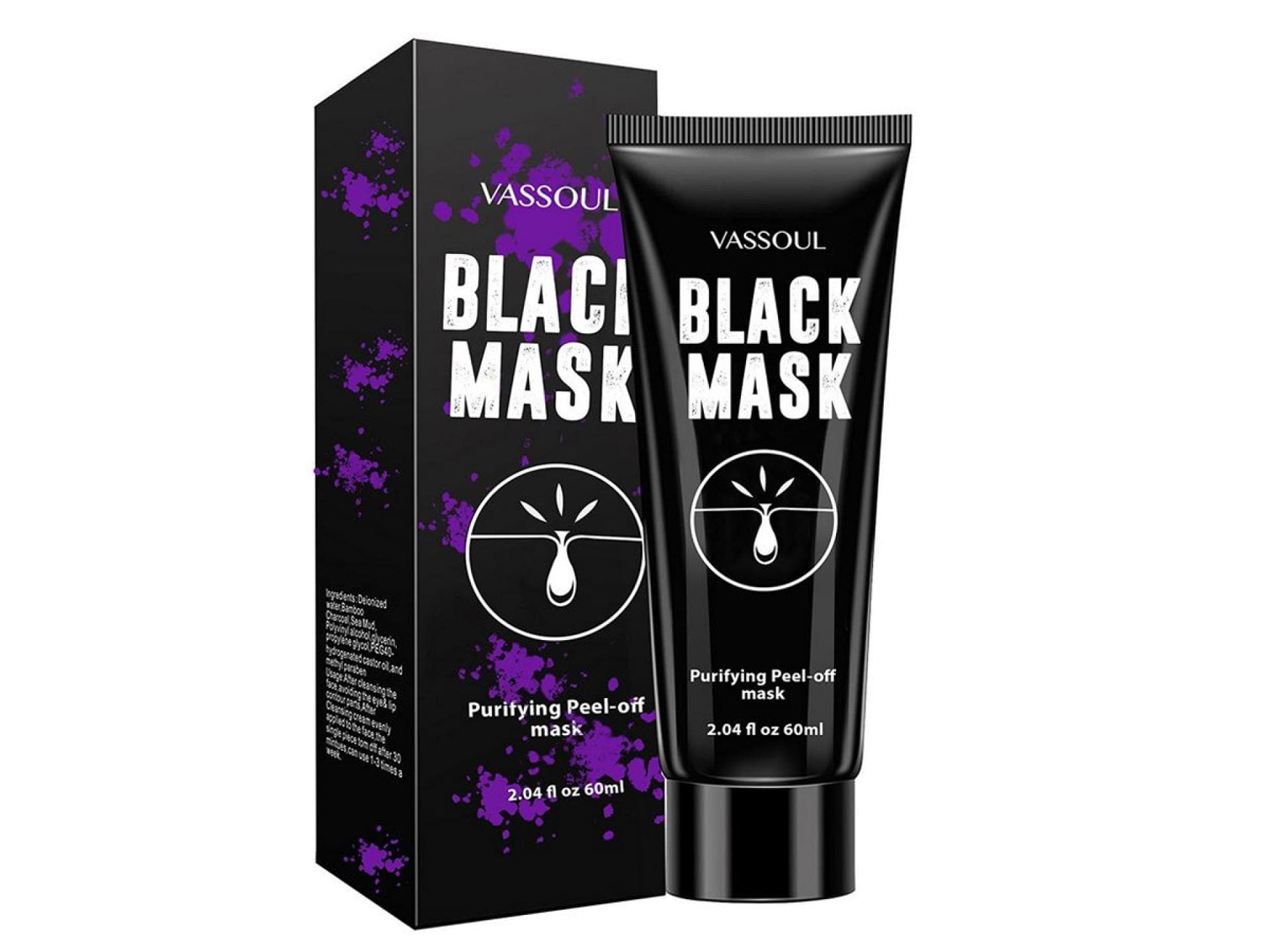 Schwarze Maske