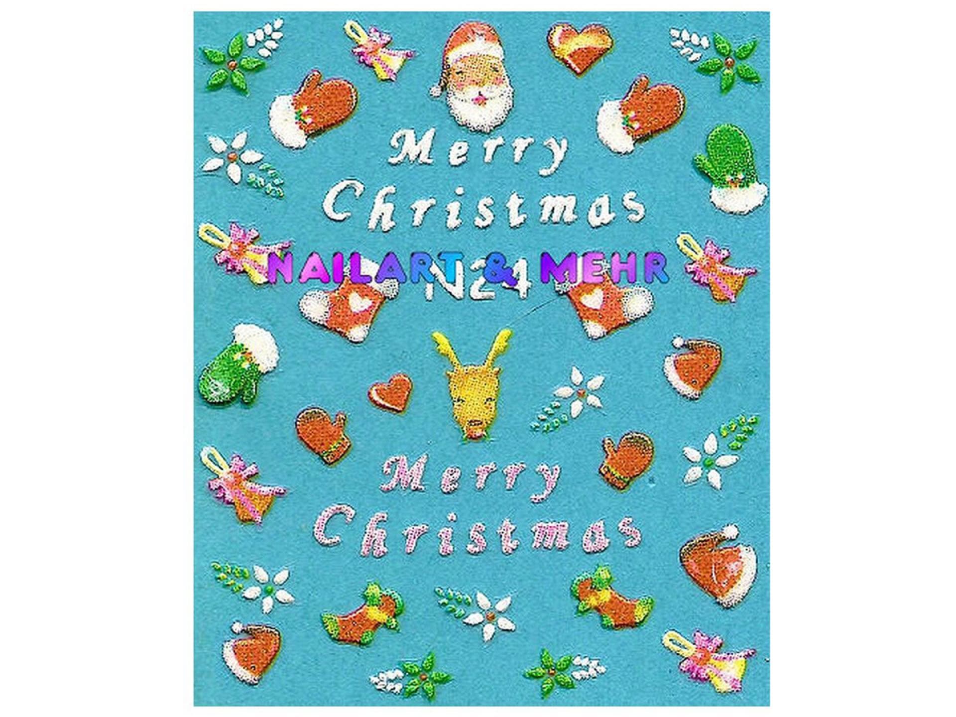 Xmas Nailart Sticker