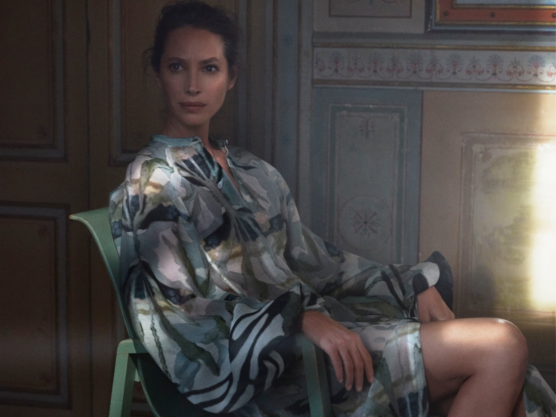 H&M Conscious Exclusive: Bedrucktes Kleid H&M Conscious Exclusive: Bedrucktes Kleid