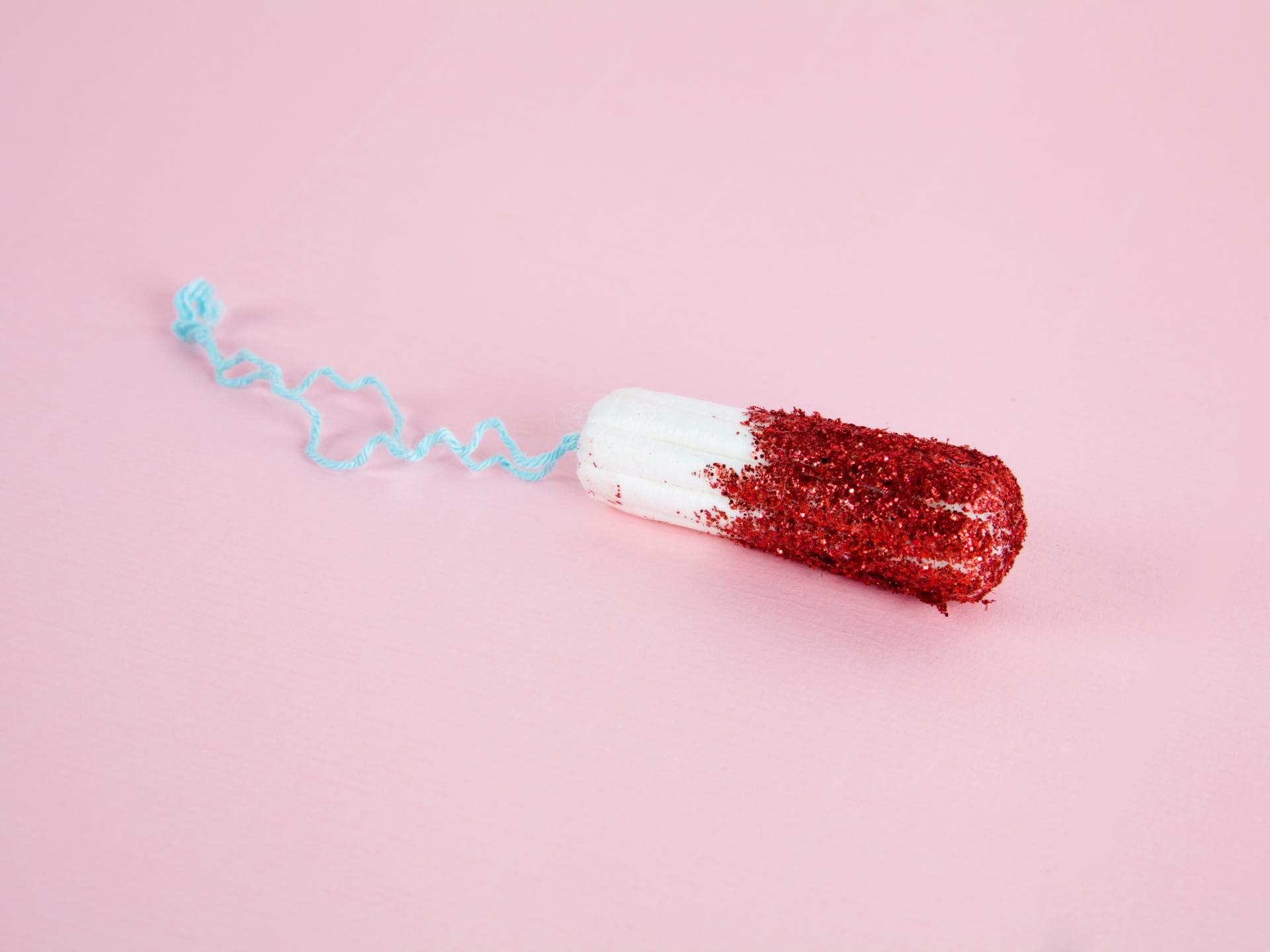 Tampon Intimhygiene Glitzer