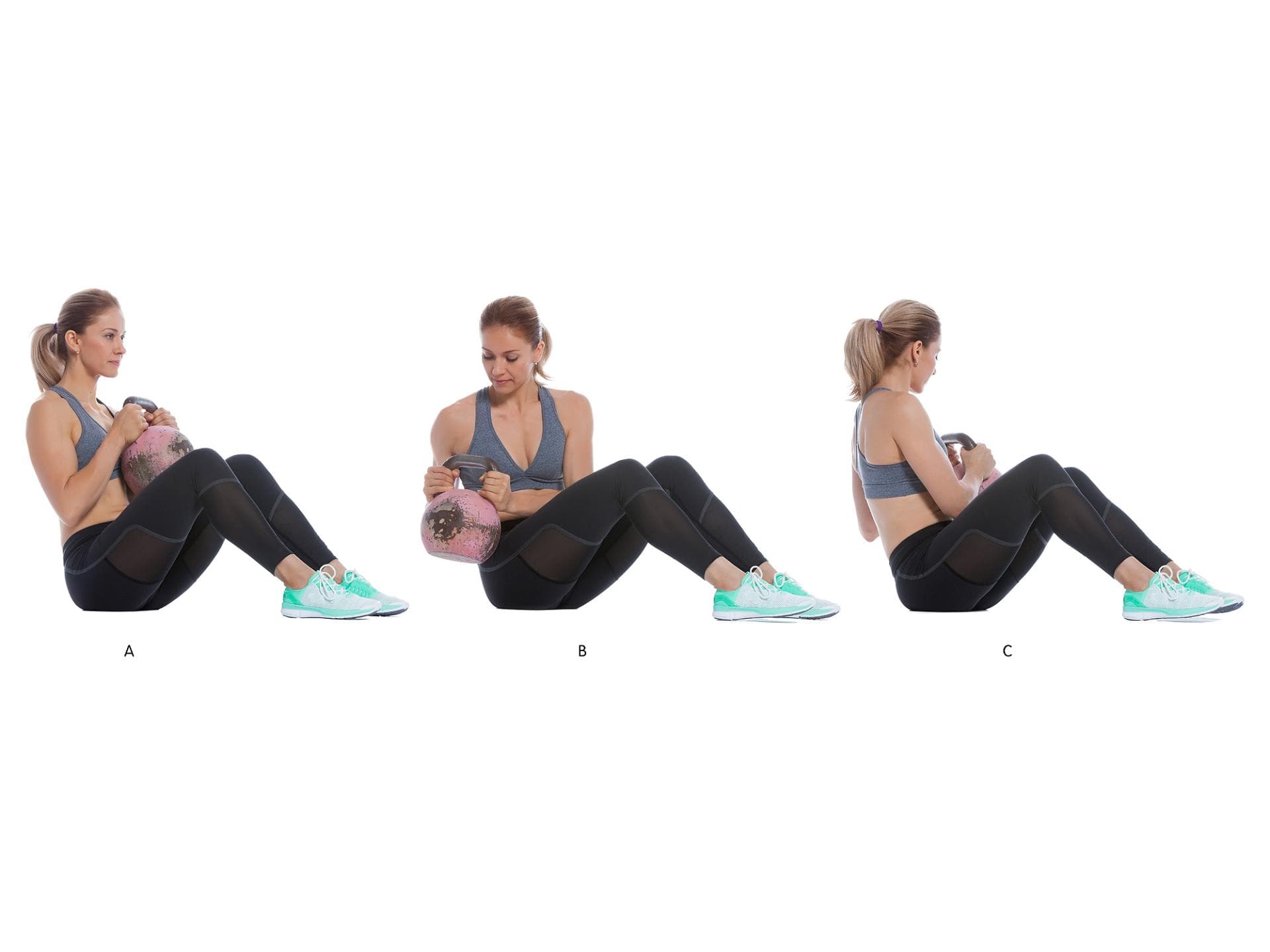 Kettlebell Russian Twist Kettlebell Russian Twist