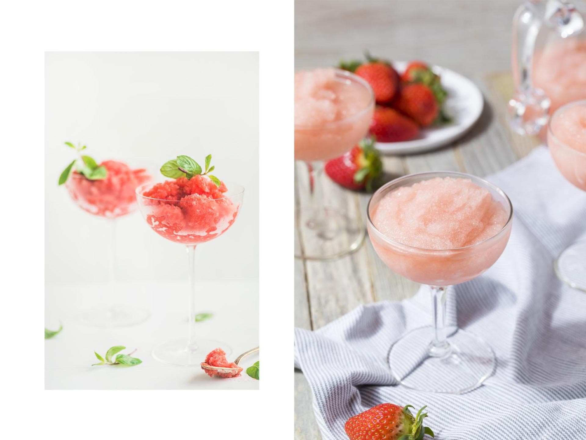 Frosé-Erdbeere-Rezept-Sommer Frosé-Erdbeere-Rezept-Sommer