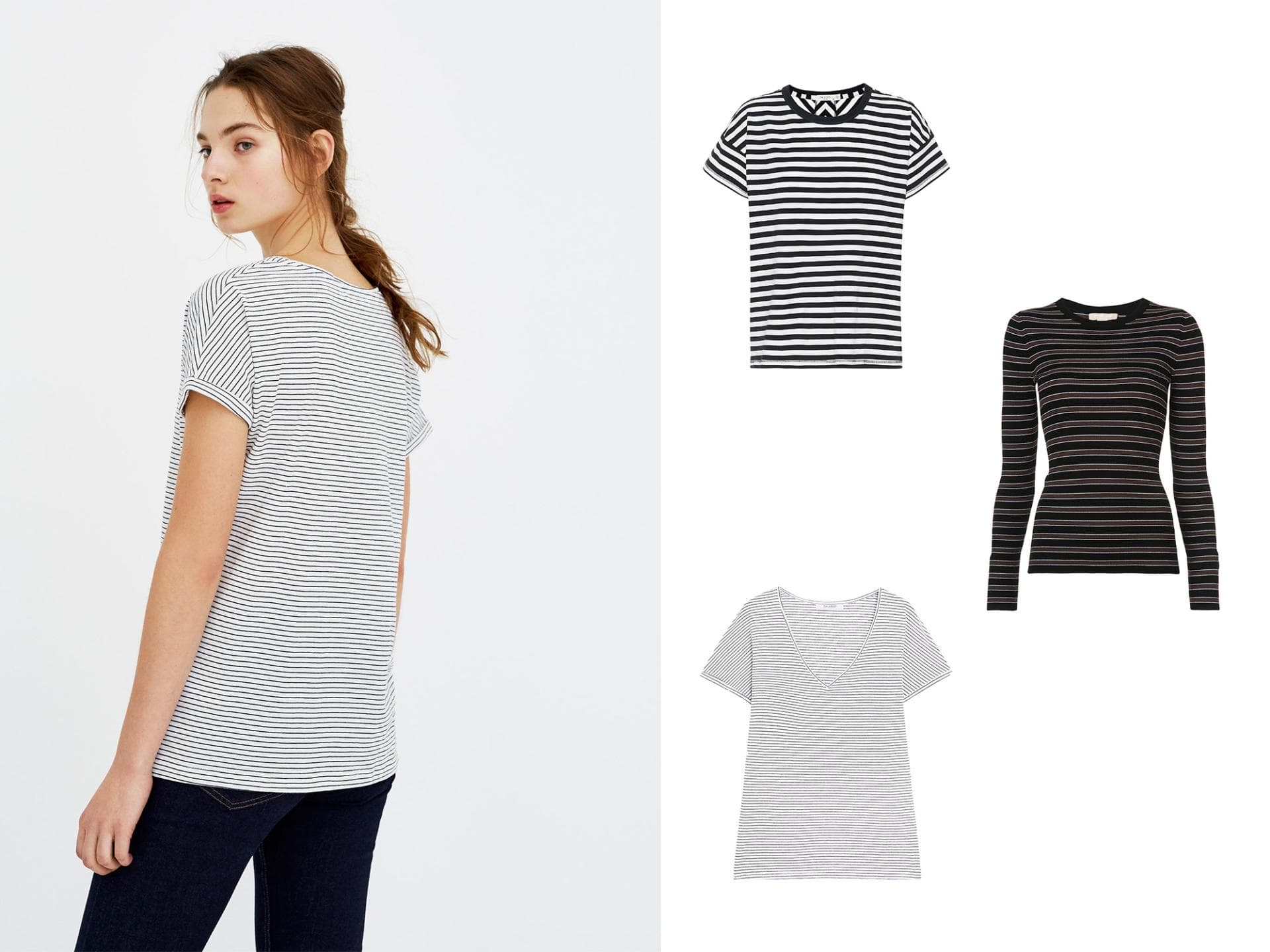 Zeitlose Garderobe Streifen Shirt Zeitlose Garderobe Streifen Shirt