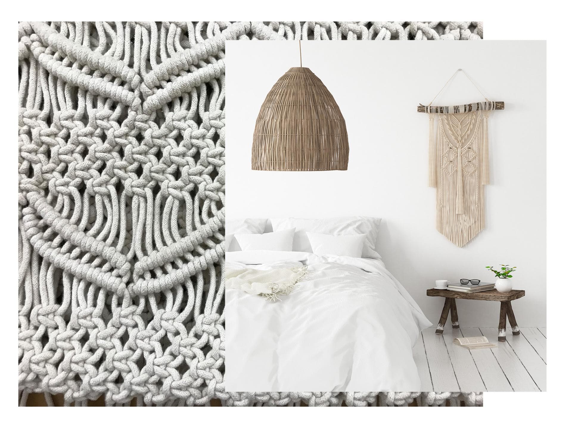 Macrame-Wanddeko Macrame-Wanddeko