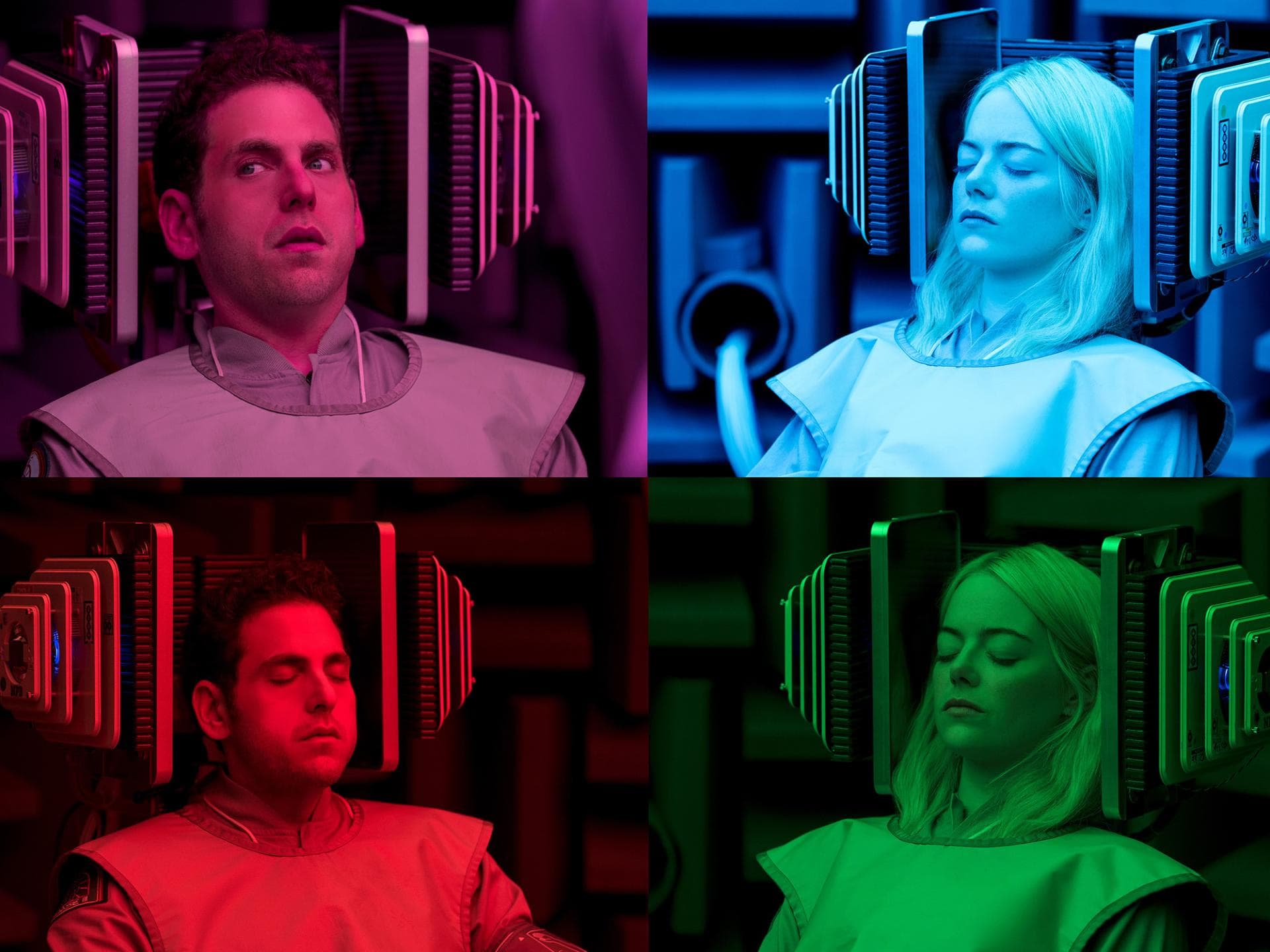 Maniac mit Emma Stone und Jonah Hill Maniac mit Emma Stone und Jonah Hill