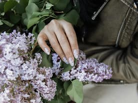 Pailletten Nageltrend