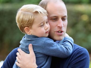 Prinz George und Prinz William