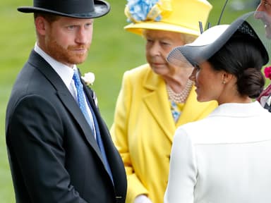 Prinz Harry, Meghan Markle und die Queen