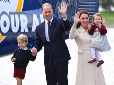Royals Kate und William mit Kindern