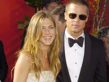 jennifer aniston brad pitt red carpet 