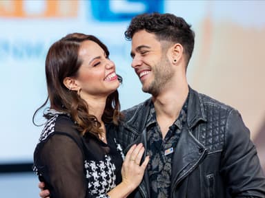 Luca Hänni und Christina Luft