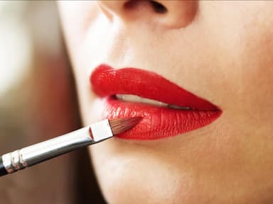 Rote Lippen