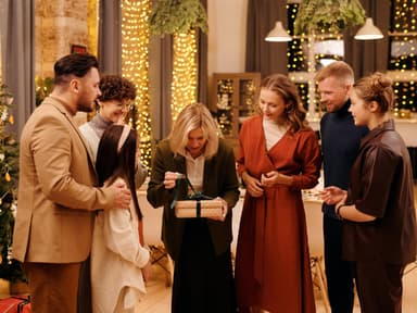 Weihnachten mit Freunden