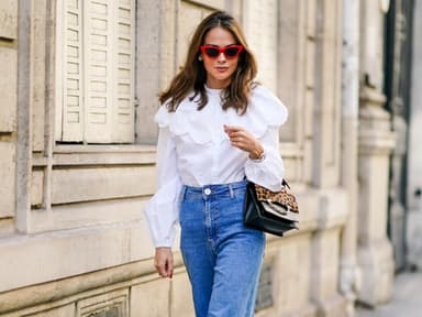 Therese Hellström Jeans und Bluse
