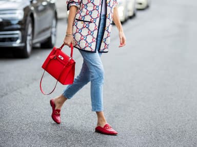 Frau mit Jeans