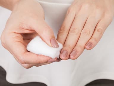 Shellac entfernen