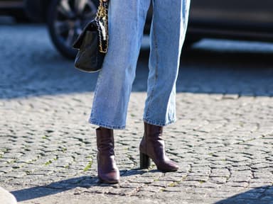 Cropped Jeans Stiefel