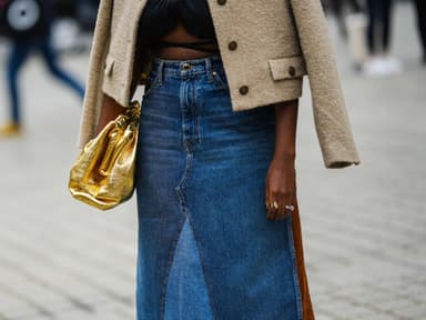 Jeansrock Streetstyle