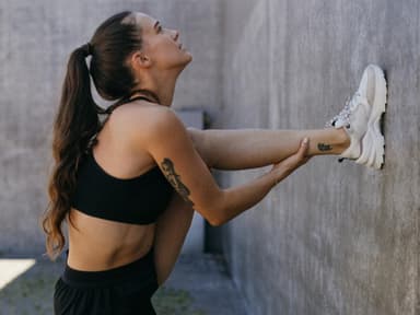 Frau beim Sport