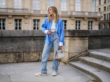 Xenia Adonts in Jeans
