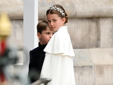 Prinzessin Charlotte bei der Krönung