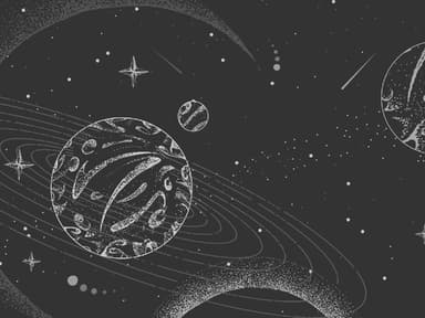 Vektor Illustration des Astrologie Hintergrunds Weltraum und Planeten Vektor Illustration