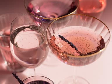 Pinker Cocktail