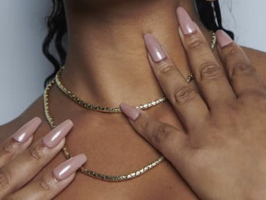 Chai Latte Nails