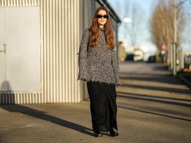 Frau in Pullover