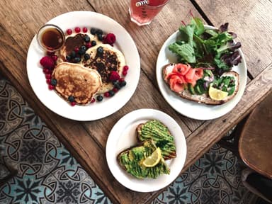 Verschiedene vegane Gerichte