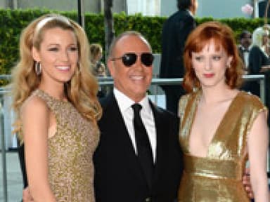 CFDA Awards: Models neben den Designern