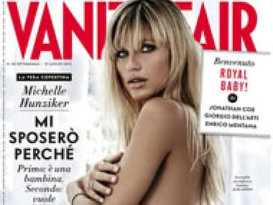 Stars schwanger auf dem Cover
