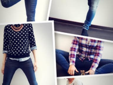 Zehn Bodys, eine Jeans!