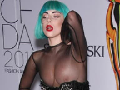 Lady Gagas Nippelblitzer
