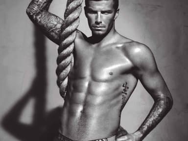 Die prall gefüllte Unterhose von David Beckham für Armani