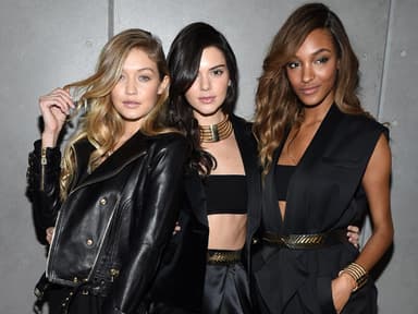 Supermodels für Balmain x H&M