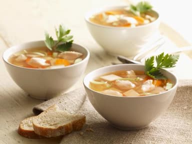 Hühnersuppe