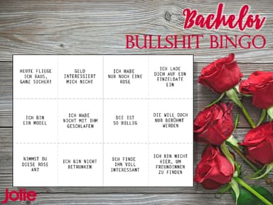 bachelor bullshit bingo