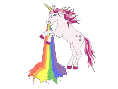 Kotzendes Einhorn