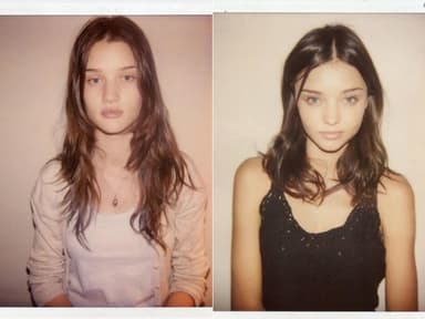 Topmodels früher
