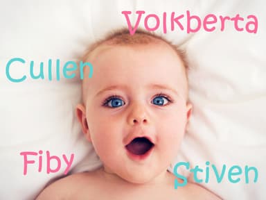 100 abgefahrene Babynamen